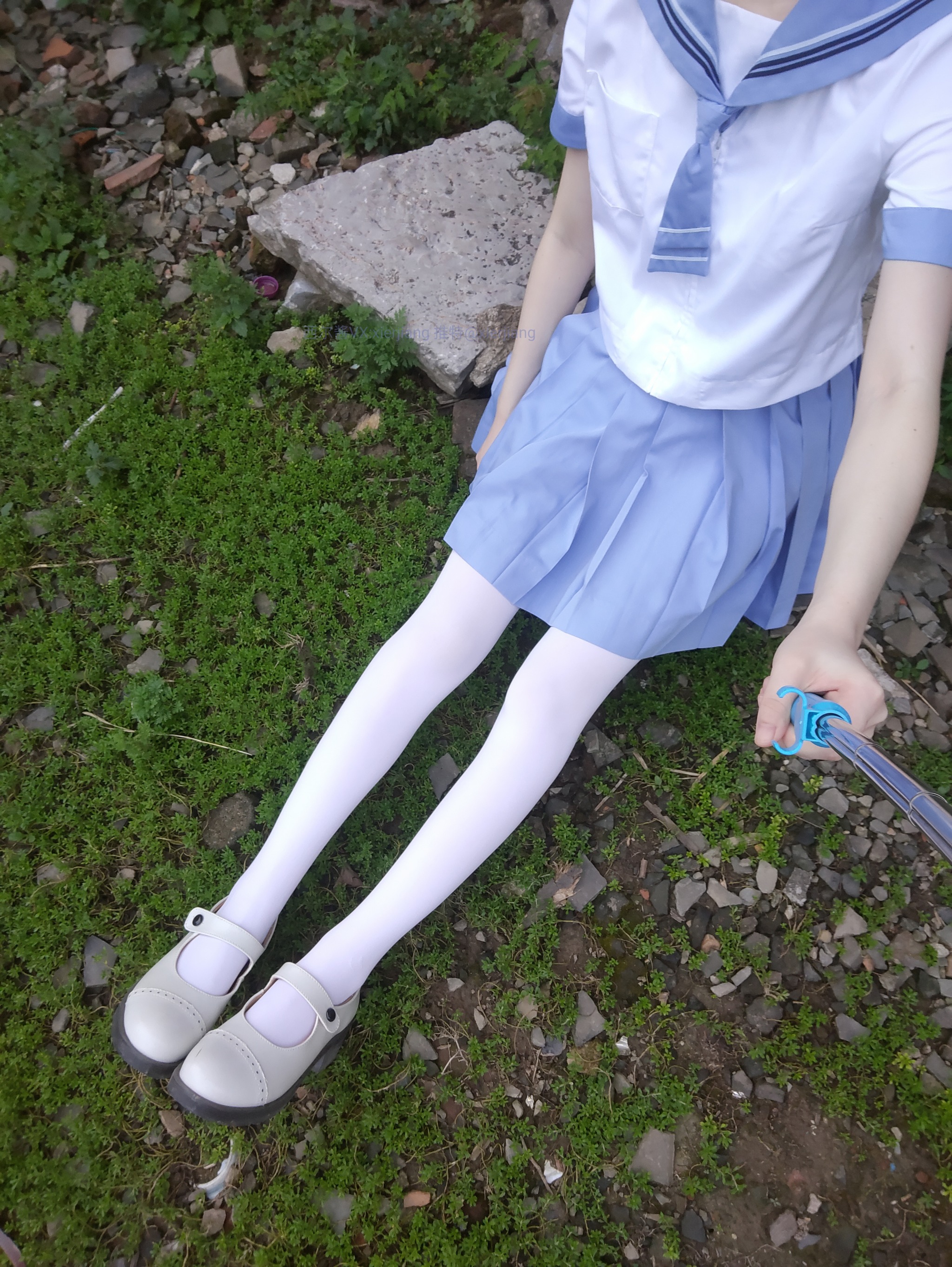 西尔酱 - NO.023 青草水手服7 [74P1V]-XikXak